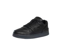 Lacoste Uomo Scarpe da ginnastica in pelle T-Clip Shield 225 1 SMA, Nero