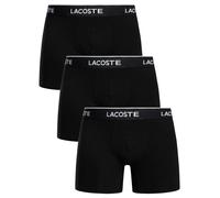 Lacoste Uomo Slip Boxer da 3 pezzi, Nero