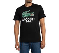 Lacoste Uomo T-shirt grafica, Nero