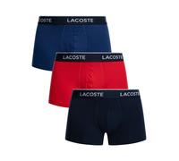 Lacoste Uomo Tronchetti di tracolla in cotone 3 pezzi, Multicolore