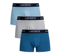 Lacoste Uomo Tronchetti di tracolla in cotone 3 pezzi, Multicolore