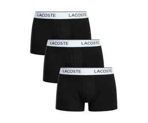 Lacoste Uomo Tronchetti di tracolla in cotone 3 pezzi, Nero