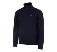 Lacoste Urban Lifestyle Half Zip Manica Lunga Uomini-Blu Scuro in blu scuro, Taglia: XL