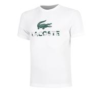 Lacoste Urban Print Maglietta Uomini-Bianco in bianco, Taglia: XXL