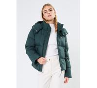 Lacoste - Veste courte siglée en duvet avec capuche Verde - Abbigliamento 38 Verde