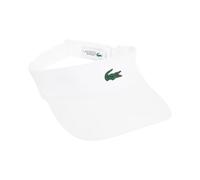 Visiera da tennis Lacoste Diamond Taffeta Sport Visor - white - Bianco