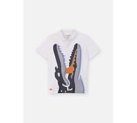 Lacoste - Watercolor Croc Polo Bianco - Abbigliamento 10A Bianco