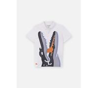 Lacoste - Watercolor Croc Polo Bianco - Abbigliamento 8A Bianco