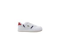 Lacoste White Leather Low Top Sneakers - EU40.5/US7.5
