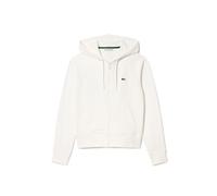 Felpa Lacoste Felpa small logo Full Zip bianco crema donna - 40