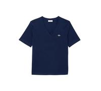 Lacoste-Women S TEE-SHIRT-TF7300-00, Blu Navy, 42