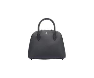 Lacoste Women Top Handle Bag, Borsa con Manico Superiore Donna, Nero, One Size