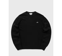 Lacoste WOOL CREW NECK SWEATER men Pullovers black in taglia:S