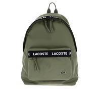 LACOSTE zaino Neocroc Logo-Backpack Tape Kaki