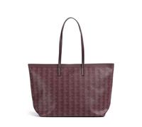 Lacoste Zely Borsa shopper rosso scuro, pelle sintetica, donna
