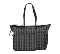 Lacoste - Zely Grained Tote - - Bags - Donna - Nero - ONE SIZE