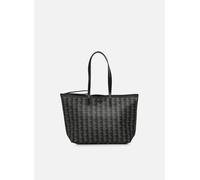 Lacoste Zely Borsa shopper 37 cm mono noir beige (TAS033032)