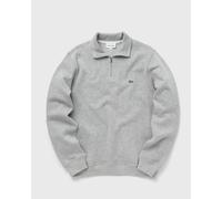 Lacoste Zip-Up High Neck Interlock Sweatshirt men Pullovers grey in taglia:S