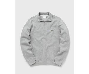 Lacoste Zip-Up High Neck Interlock Sweatshirt men Pullovers grey in taglia:S