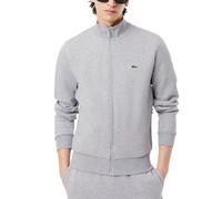Lacoste Zip-Up Hoodie Giacca in pile da uomo Argent Chine L