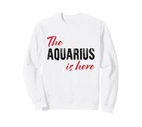 L'Acquario è Qui - Funny Astrology Felpa