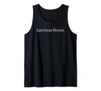 Lacrimae Rerum - Filosofia Latina Quote Design Canotta