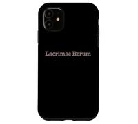 Lacrimae Rerum - Filosofia Latina Quote Design Custodia per iPhone 11