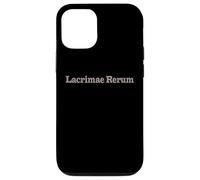 Lacrimae Rerum - Filosofia Latina Quote Design Custodia per iPhone 12/12 Pro
