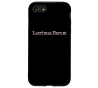 Lacrimae Rerum - Filosofia Latina Quote Design Custodia per iPhone SE (2020) / 7/8