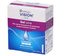 Lacrime artificiali hylovision gel sine fm 20 flaconcini da 0,35 ml