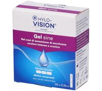 Lacrime Artificiali Hylovision Gel Sine FM Da 20 Flaconi