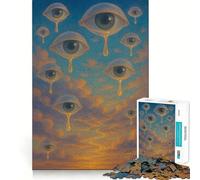 Lacrime del Cielo Puzzle da 1000 pezzi per adulti Gioco di logica e intrattenimento Rilassante Opera d'arte di alta qualità 38x52cm