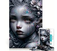 Lacrime della Sirena Puzzle da 1000 pezzi per adolescenti Puzzle che stimola la logica Gioco rilassante Bordo chiaro Sorpresa di compleanno 38x52cm