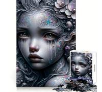 Lacrime della Sirena Puzzle da 1000 pezzi per adolescenti Puzzle che stimola la logica Gioco rilassante Bordo chiaro Sorpresa di compleanno 38x52cm