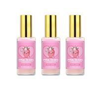 Lacrime rosa Mistria corporeta, nebbia di latte per il corpo della fragola fresca, nebbia del corpo di fragranze di lunga durata, leggera idratante (3Pcs)