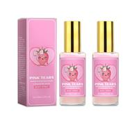 Lacrime rosa Mistria corporeta, nebbia di latte per il corpo della fragola fresca, nebbia del corpo di fragranze di lunga durata, leggera idratante (2Pcs)