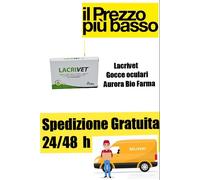 Lacrivet gocce oculari artificiali per cani e gatti AuroraBioFarma