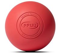 Lacrosse Ball - Palla massaggiante per miofasciale e trigger point, nodi muscolari, terapia yoga, migliora la mobilità articolare e allevia il dolore, schiena, collo, petto, fianchi, gambe, 6,3 cm, in