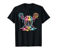 Lacrosse Ice Cream Drip LAX Casco Ragazzi Bastone Giovani Giocatori Maglietta
