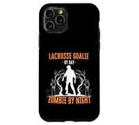 Lacrosse Portiere di Day Zombie by Night Fun Halloween Creepy Custodia per iPhone 11 Pro