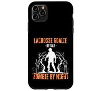Lacrosse Portiere di Day Zombie by Night Fun Halloween Creepy Custodia per iPhone 11 Pro Max