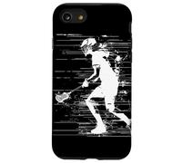 Lacrosse Ragazza che disegna lo sport di squadra Custodia per iPhone SE (2020) / 7/8