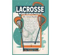 Lacrosse Word Search Puzzle Book: Easy to Read Print about Lacrosse, LAX Terms & More | 6x9 inches |110 pages | 50+ Puzzles … Gift for Vacations, Road Trip and Holidays