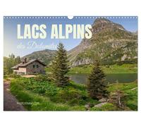 Lacs alpins des Dolomites (Calendrier mural 2027 DIN A3 vertical), CALVENDO cale