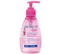 Lactacyd Girl - Gel per l'igiene intima, cura delicata per bambine, 200 ml, pompa