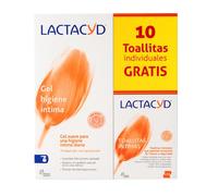 Lactacyd Gel Intimo+10 Toallitas - 400 Ml