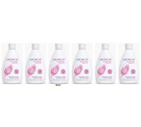 Lactacyd Protezione Sensitive Gel detergente per pelli sensibili, pH bilanciato, 200 ml, confezione da 6 + Italy shop portachiavi gratuito