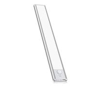 LACTEA: reglette LED sotto pensile ricaricabile 20cm, 100 lumen, con CCT. Argent