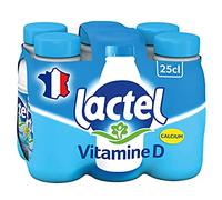 Lactel Latte semi-scremante arricchito con vitamina D, 6 x 250 ml