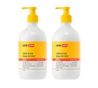 Lacto-Derm Lozione Corpo Idratante Skin-Friendly | 500 ml x 2 | Fermen Probio...